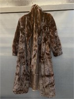 Ladies Vintage Full Length Dasco Mink Coat  Med