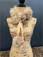 Vintage Fox Fur Collar