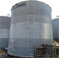 4600 Bu. Westeel Rosco Flat Bottom Grain Bin, (#9)