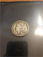 1890 o Morgan silver dollar