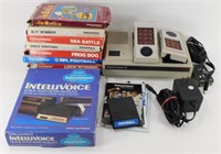 * Mattel Intellivision II Lot with Games and