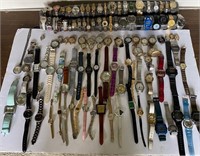 Lot 100+ Vintage Watches