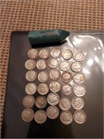 3dollar roll of silver S&D 40s-60s dimes