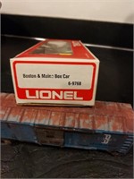 O GAUGE Lionel 6-9768 Boston main box car