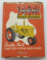 Vintage Minneapolis Moline Tractor Advertising