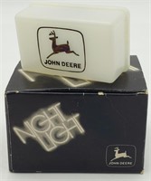 Vintage John Deere Advertising Night Light NOS In