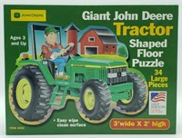 Giant John Deere Tractor Puzzle 3' Wide by 2' Tall