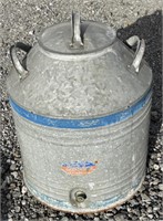(Y) Vtg. Metal Water Cooler 18inx25in