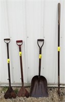 (AS) Scoop Shovel, Lawn Edgers, & more