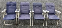 (H) Folding Lawn Chairs