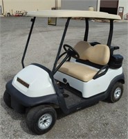 (AF) Club Car Electric Golf Cart w/Charger. Does