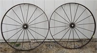 (AL) Cast Iron Wagon Wheel 53"
Bidding on one