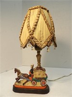Vintage Staffordshire Lamp