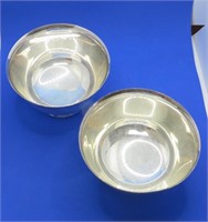 Pair of Vintage Silverplated bowls