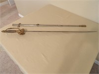 Antique US Field Officer Sword