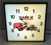 Case IH Combine/Tractor Clock - Lighted