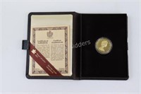 1983 $100 Gilbert's Landing  22kt Gold Coin