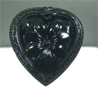 Black Valentine Hatpin