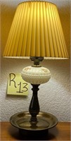 L - VINTAGE TABLE LAMP 16" (R13)