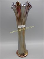 Fenton 11.25" Red Opal Fine Rib Vase, Yes it has