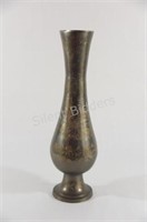 Floor Brass Etched Decorative Container