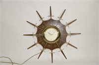 Mid Century Modern United Zodiac USA Wall Clock