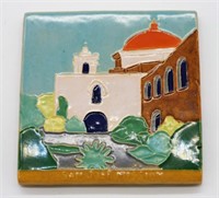 San Jose Mission Pottery Tile.