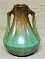 Fulper Copperdust Crystalline Flambe Vase.