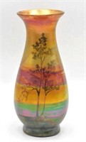 Tall Weller LaSa Baluster Form Vase.