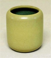Marblehead Pottery Matte Yellow Vase.