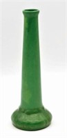 Early Peters and Reed Matte Green Fire Hose Vase.