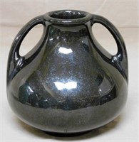 Fulper Crystalline Double Handled Vase.