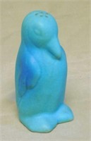 Van Briggle Ming Blue Penguin Shaker.