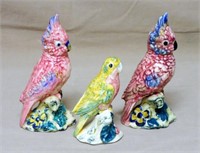 Stangl Pottery Bird Figures.