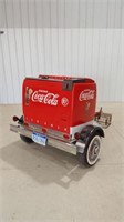 COCA COLA TRAILER /  COOLER - WITH BUILT IN