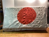 WWII JAPANESE SILK NAT'L FLAG