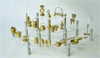 Large Collection of Brass Miniature Figurines