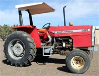 1990 MF 383 Tractor