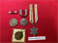 WWI MEDAL GROUPING
