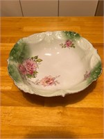 Vintage porcelain rose bowl