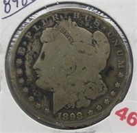1898-S Morgan Silver Dollar.