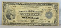 Series of 1918 St. Louis $1 Large Bank Note.