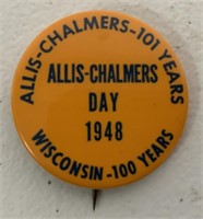 Allis Chalmers Day 1948 Pin