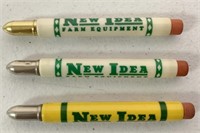 3 New Idea Bullet Pencils