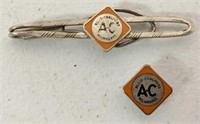 Allis Chalmers Pin and Tie Clip