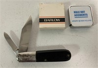 Barlow New Holland Knife and Tape Measure