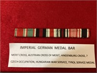 IMPERIAL GERMAN MEDAL BAR