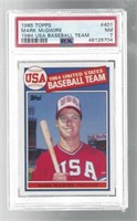 MARK McGWIRE GRADED NM 7 PSA 1985 TOPPS ROOKIE
