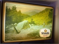 Schmidt's of Philadelphia lighted wildlife beer