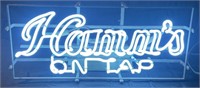 Hamm's on tap neon sign approximately 24“ x 10.5“